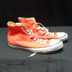 Neon Orange Converse Chuck Taylor